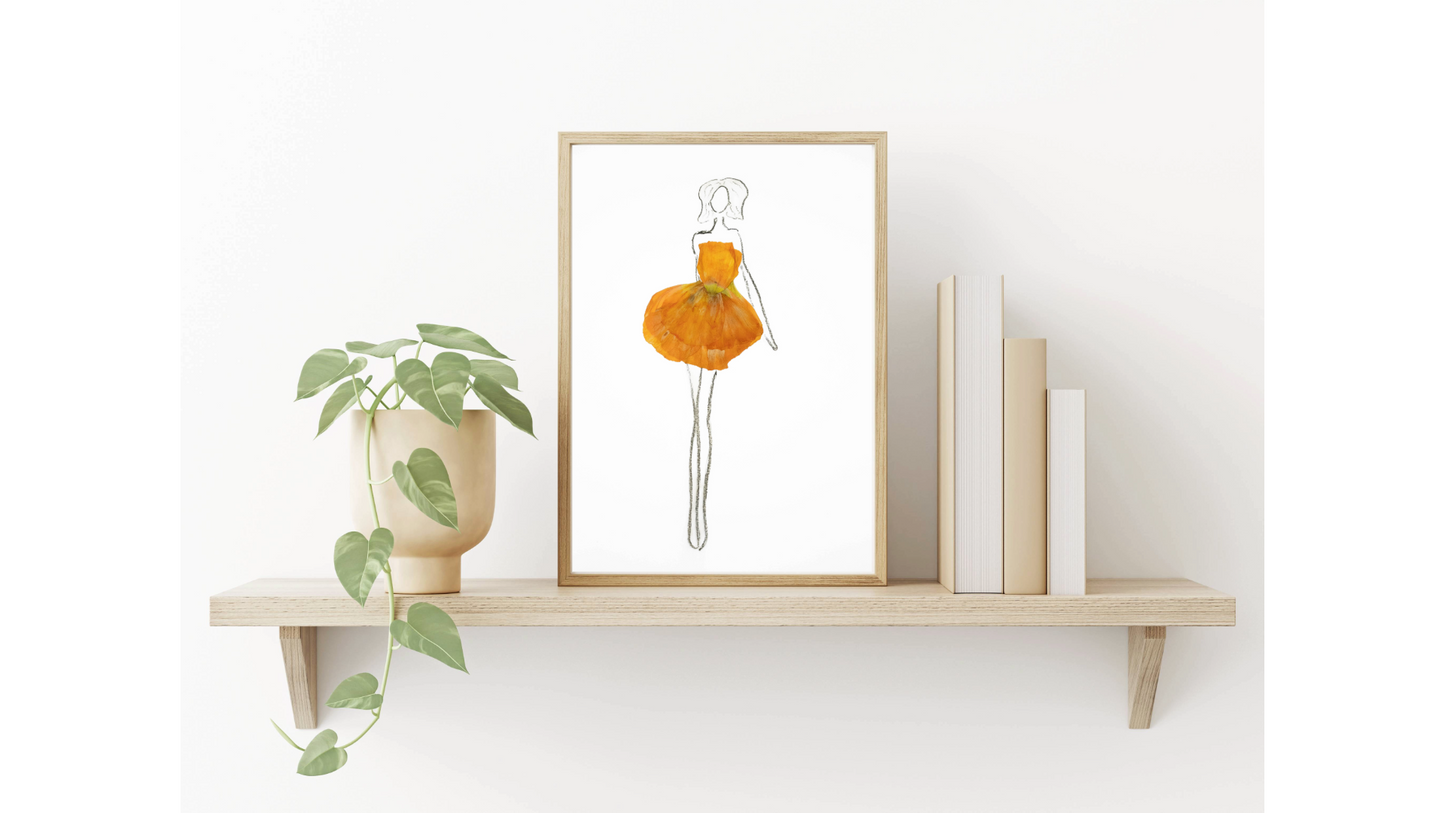 Lady in Orange