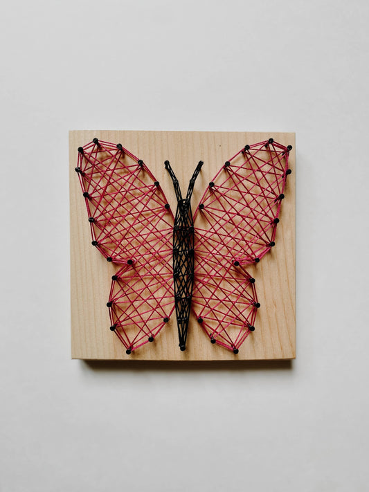 Butterfly DIY String Art Kit