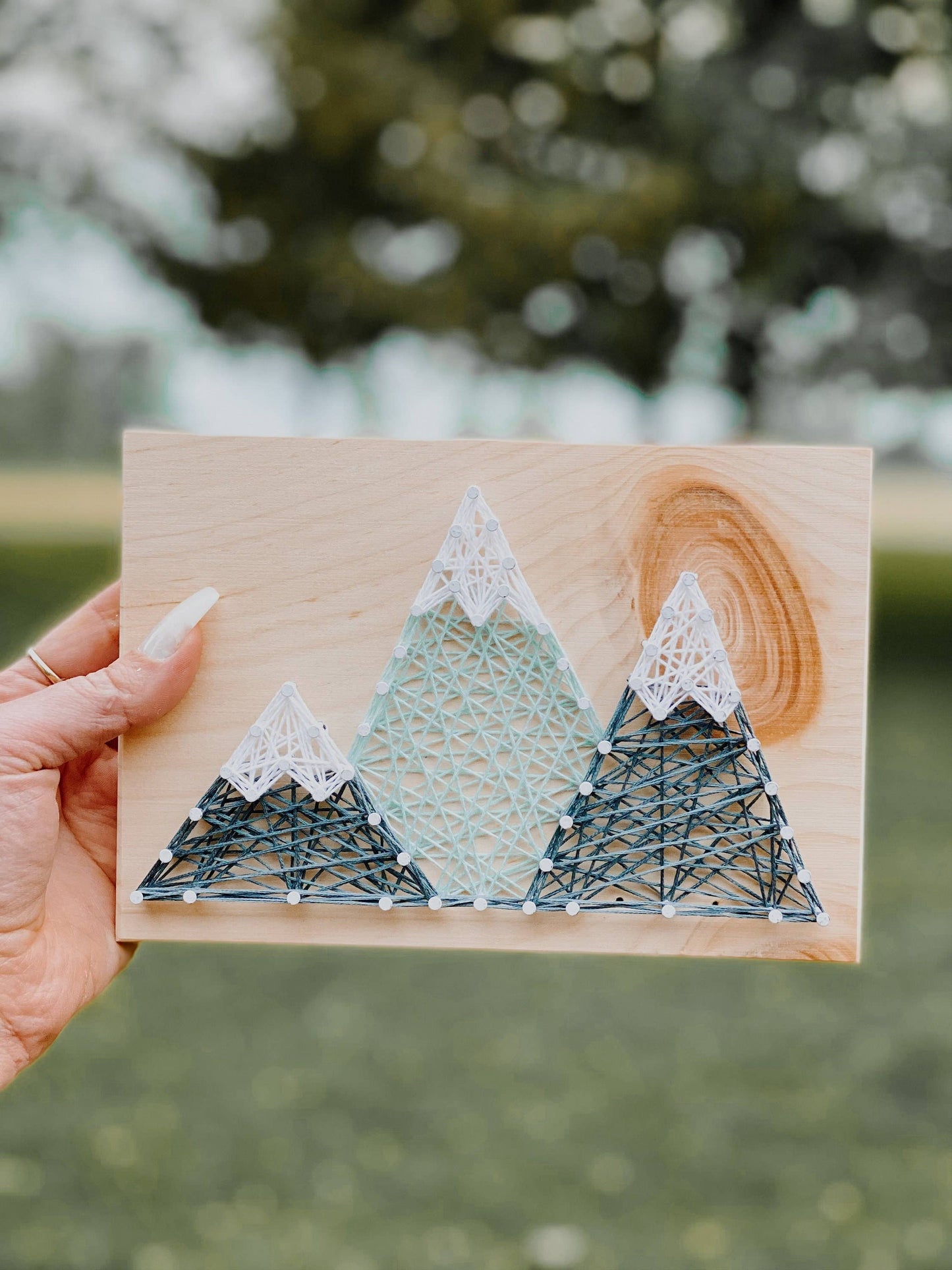 Mountain DIY String Art Kit