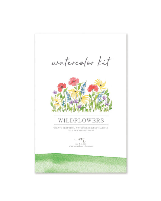 Watercolor Kit - Wildflower