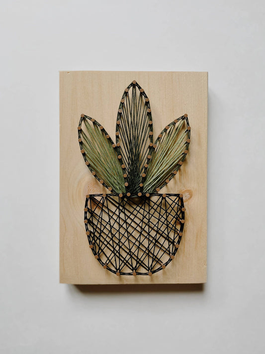 Plant DIY String Art Kit